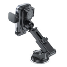 Автодержатель с БЗУ Acefast D53 with Electric Clamp for Dashboard – Черный