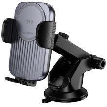 Автодержатель с БЗУ Borofone BH222 Leading 15W (center console)