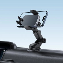 Автодержатель с БЗУ Acefast D53 with Electric Clamp for Dashboard – Черный