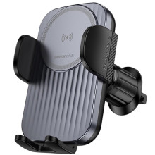 Автодержатель с БЗУ Borofone BH221 Path 15W (air outlet)