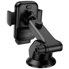 Автодержатель с БЗУ Borofone BH222 Leading 15W (center console) – Черный