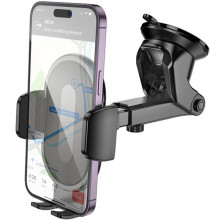 Автодержатель Borofone BH134 Rio push-type (center console) – Черный