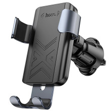 Автодержатель Hoco H70 Gamble gravity (air outlet) – Черный