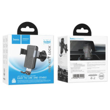 Автодержатель Hoco H70 Gamble gravity (air outlet) – Черный