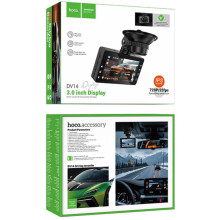 Видеорегистратор Hoco DV14 3-inch screen display driving recorder (720P) – Серый