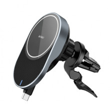 Автодержатель с БЗУ WIWU CH-315 (Серый)