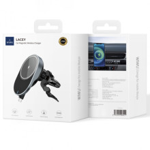 Автодержатель с БЗУ WIWU CH-315 – Серый