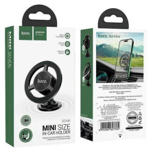 Автодержатель Hoco DCA46 Mini magnetic (center console) – Черный