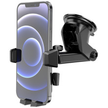 Автотримач Hoco CA83 David one-button (center console) – Чорний