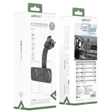 Автотримач Acefast D60 Dual Mount – Чорний