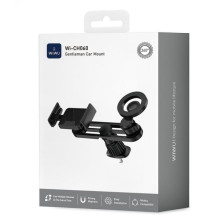 Автотримач WIWU Wi-CH060 2in1 in-car – Чорний