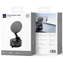 Автотримач WIWU Wi-CH057 Holdex Magnetic Car Holder with Vacuum Mount – Чорний