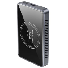 Адаптер WIWU Wi-CP004 Play box car wireless CarPlay (iOS + Android) – Чорний