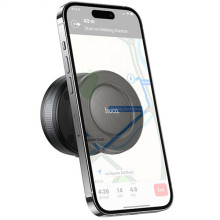 Автотримач Hoco H87 Dragon electric suction cup magnetic (universal) – Чорний