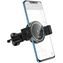 Автотримач з БЗП Hoco HW35 Power 15W (air outlet) – Чорний