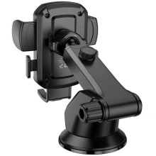 Автодержатель Hoco H65 Gamble one-button (center console) – Черный