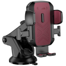 Автотримач Hoco H65 Gamble one-button (center console) – Чорний