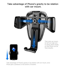 Автодержатель Baseus Gravity Car Mount (SUYL) – Черный