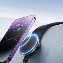 Автодержатель с БЗУ Baseus C02 Pro Series Magnetic Wireless Charging Car Mount Cluster (C40156) – Черный