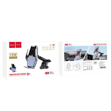 Автодержатель с БЗУ Hoco S14 – Стальной