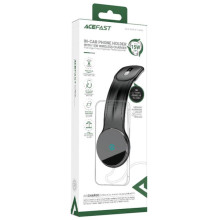 Автодержатель с БЗУ Acefast D21 Magnetic Wireless Charging 15W – Черный