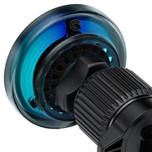 Автодержатель с БЗУ Acefast D61 Magnetic Wireless Charging 15W – Серый