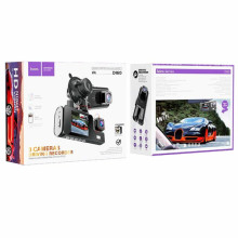 Видеорегистратор Hoco DI60 2-inch display with rear camera (1280+720P) – Черный