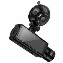 Видеорегистратор Hoco DI61 3.16-inch display with rear camera (1280+720P) – Черный