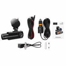 Видеорегистратор Hoco DI61 3.16-inch display with rear camera (1280+720P) – Черный