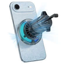 Автодержатель с БЗУ Acefast D61 Magnetic Wireless Charging 15W – Серый