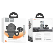 Автодержатель Hoco H20 Mighty one-button (windshield) – Черный