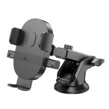 Автодержатель Hoco H19 Mighty one-button (center console)