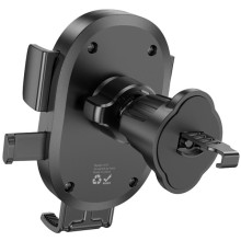 Автодержатель Hoco H18 Mighty one-button (air outlet) – Черный