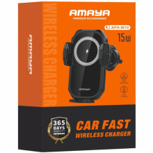Автодержатель с БЗУ Amaya APH-W10 15W (air outlet) – Черный