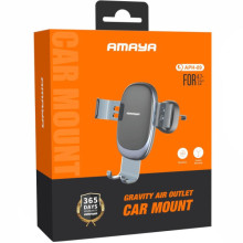 Автотримач Amaya APH-09 (air outlet) – Чорний