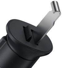Автодержатель Baseus Metal Age 2 Gravity Car Mount (Air Outlet Version) (SUJS00001) – Серый