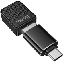 Адаптер Hoco HU3 Tony car wireless CarPlay – Чорний