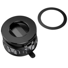 Автотримач Borofone BH140 Gloria Vacuum Suction Magnetic (center console) – Чорний