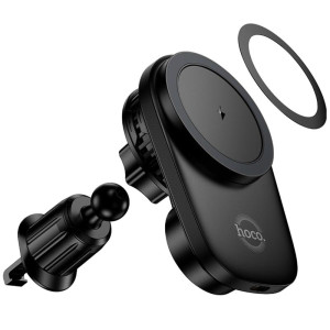 Автодержатель с БЗУ Hoco HW36 Electric 15W with cooler (air outlet)