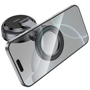 Автодержатель Hoco H92 High vacuum suction cup magnetic (universal) – Черный