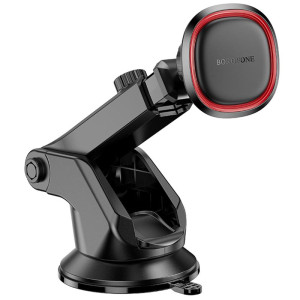 Автодержатель Borofone BH125 Roman magnetic (center console) – Черный