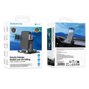 Автодержатель Borofone BH119 Refined (center console) – Черный