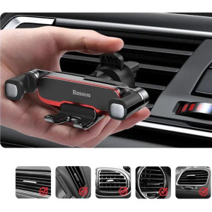 Автодержатель Baseus Mr Hui Gravity Car Mount (SUYL-HU0) – Черный