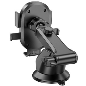 Автодержатель Borofone BH93 Grand one-button (center console) – Черный