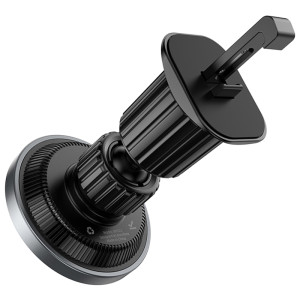 Автодержатель Borofone BH122 Profit ring magnetic (air outlet) – Черный