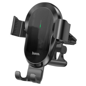 Автодержатель с БЗУ Hoco CA105 Guide 15W (air outlet) (Черный)