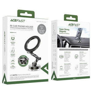 Автодержатель Acefast D20 magnetic – Серый