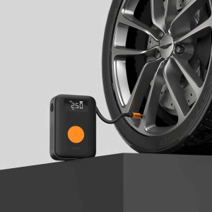 Автомобильный насос WIWU Ai003 Cordless Tire portable smart air pump – Черный
