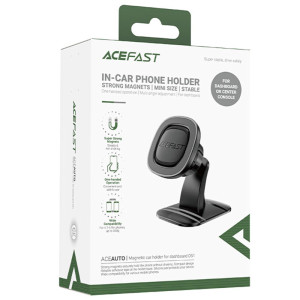 Автодержатель Acefast D51 Magnetic Wireless – Черный
