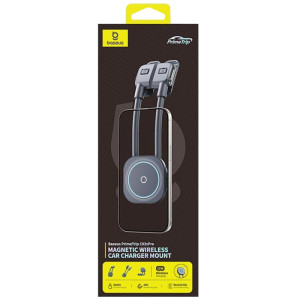 Автодержатель с БЗУ Baseus PrimeTrip C03s Pro Magnetic Wireless Charging (C0013B) – Черный